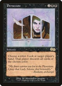 Persecute - Urza's Saga - Magic: The Gathering card