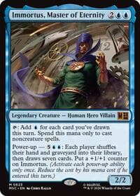 Immortus, Master of Eternity - Commander: Marvel Super Heroes - Magic: The Gathering card