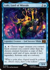 Loki, Lord of Misrule - Commander: Marvel Super Heroes - Magic: The Gathering card
