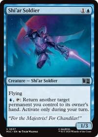 Shi'ar Soldier - Commander: Marvel Super Heroes - Magic: The Gathering card
