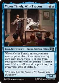 Victor Timely, Wily Tycoon - Commander: Marvel Super Heroes - Magic: The Gathering card
