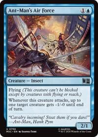 Ant-Man's Air Force - Commander: Marvel Super Heroes - Magic: The Gathering card