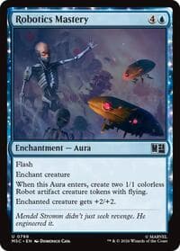 Robotics Mastery - Commander: Marvel Super Heroes - Magic: The Gathering card
