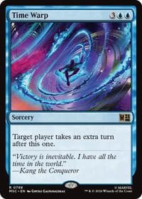 Time Warp - Commander: Marvel Super Heroes - Magic: The Gathering card