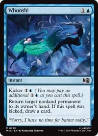 Whoosh! - Commander: Marvel Super Heroes - Magic: The Gathering card
