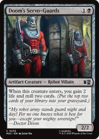 Doom's Servo-Guards - Commander: Marvel Super Heroes - Magic: The Gathering card