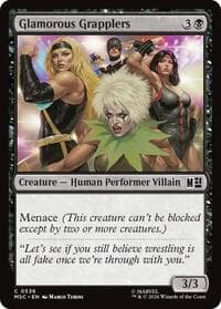 Glamorous Grapplers - Commander: Marvel Super Heroes - Magic: The Gathering card