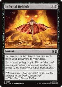 Infernal Rebirth - Commander: Marvel Super Heroes - Magic: The Gathering card
