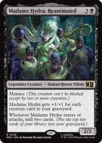 Madame Hydra, Reanimated - Commander: Marvel Super Heroes - Magic: The Gathering card