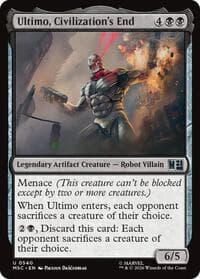 Ultimo, Civilization's End - Commander: Marvel Super Heroes - Magic: The Gathering card