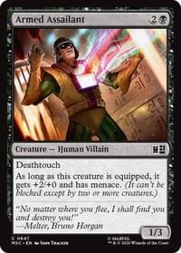 Armed Assailant - Commander: Marvel Super Heroes - Magic: The Gathering card