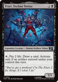 Fixer, Techno Terror - Commander: Marvel Super Heroes - Magic: The Gathering card