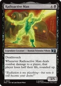 Radioactive Man - Commander: Marvel Super Heroes - Magic: The Gathering card