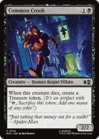Common Crook - Commander: Marvel Super Heroes - Magic: The Gathering card