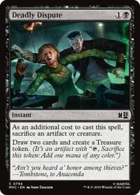 Deadly Dispute - Commander: Marvel Super Heroes - Magic: The Gathering card