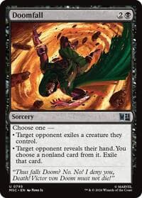 Doomfall - Commander: Marvel Super Heroes - Magic: The Gathering card