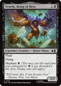 Swarm, Being of Bees - Commander: Marvel Super Heroes - Magic: The Gathering card