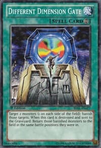 Different Dimension Gate (Starfoil) - Battle Pack: Epic Dawn - YuGiOh card