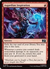 Asgardian Inspiration - Commander: Marvel Super Heroes - Magic: The Gathering card