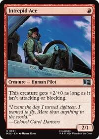 Intrepid Ace - Commander: Marvel Super Heroes - Magic: The Gathering card