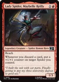 Lady Spider, Maybelle Reilly - Commander: Marvel Super Heroes - Magic: The Gathering card