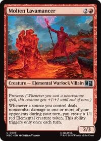 Molten Lavamancer - Commander: Marvel Super Heroes - Magic: The Gathering card