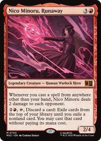 Nico Minoru, Runaway - Commander: Marvel Super Heroes - Magic: The Gathering card
