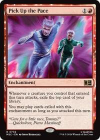 Pick Up the Pace - Commander: Marvel Super Heroes - Magic: The Gathering card