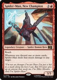 Spider-Man, New Champion - Commander: Marvel Super Heroes - Magic: The Gathering card