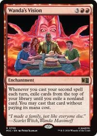 Wanda's Vision - Commander: Marvel Super Heroes - Magic: The Gathering card