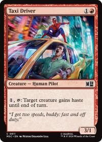Taxi Driver - Commander: Marvel Super Heroes - Magic: The Gathering card