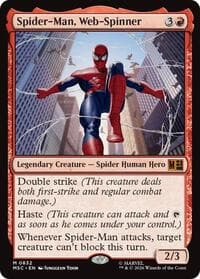 Spider-Man, Web-Spinner - Commander: Marvel Super Heroes - Magic: The Gathering card