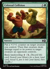 Colossal Collision - Commander: Marvel Super Heroes - Magic: The Gathering card
