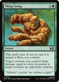 Thing Swing - Commander: Marvel Super Heroes - Magic: The Gathering card