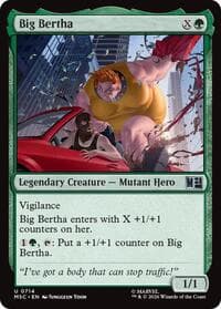 Big Bertha - Commander: Marvel Super Heroes - Magic: The Gathering card