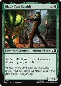 Black Tom Cassidy - Commander: Marvel Super Heroes - Magic: The Gathering card