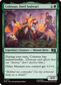 Colossus, Steel Stalwart - Commander: Marvel Super Heroes - Magic: The Gathering card
