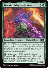 Darwin, Adaptive Mutant - Commander: Marvel Super Heroes - Magic: The Gathering card