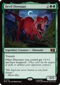 Devil Dinosaur - Commander: Marvel Super Heroes - Magic: The Gathering card