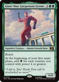 Giant-Man, Gargantuan Genius - Commander: Marvel Super Heroes - Magic: The Gathering card