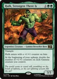 Hulk, Strongest There Is - Commander: Marvel Super Heroes - Magic: The Gathering card