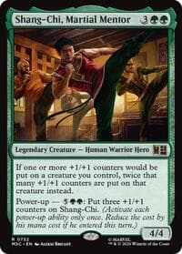 Shang-Chi, Martial Mentor - Commander: Marvel Super Heroes - Magic: The Gathering card