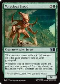 Voracious Brood - Commander: Marvel Super Heroes - Magic: The Gathering card