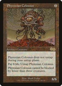Phyrexian Colossus - Urza's Saga - Magic: The Gathering card