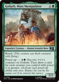 Goliath, Mass Manipulator - Commander: Marvel Super Heroes - Magic: The Gathering card