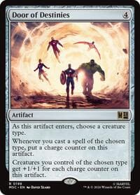 Door of Destinies - Commander: Marvel Super Heroes - Magic: The Gathering card