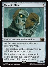 Metallic Mimic - Commander: Marvel Super Heroes - Magic: The Gathering card
