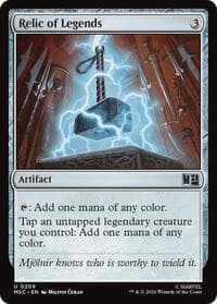 Relic of Legends - Commander: Marvel Super Heroes - Magic: The Gathering card