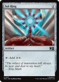 Sol Ring (0211) - Commander: Marvel Super Heroes - Magic: The Gathering card