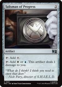 Talisman of Progress - Commander: Marvel Super Heroes - Magic: The Gathering card
